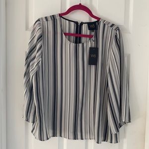 New striped blouse-smoke free home